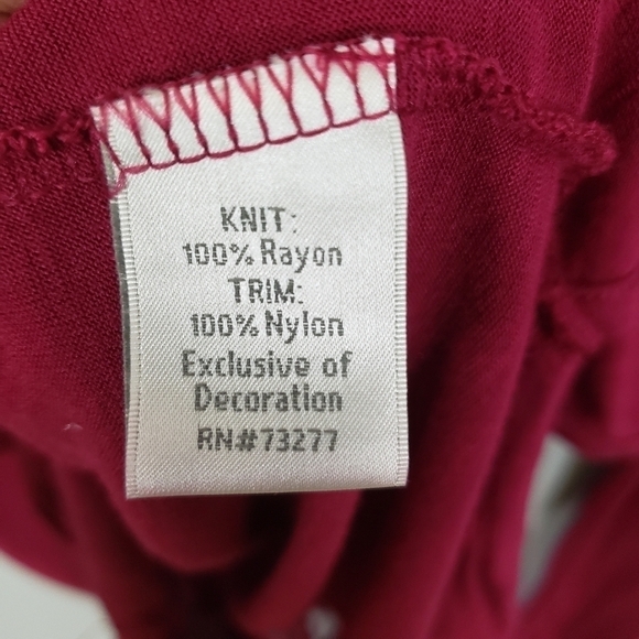 LC Sheer Floral Embroidered Longsleeve Boho Top Sz S - Picture 10 of 10